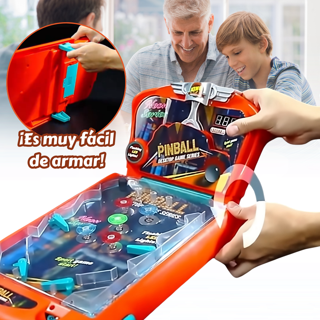 Pinball Game Infantil – Diversión Arcade con Luces y Sonido