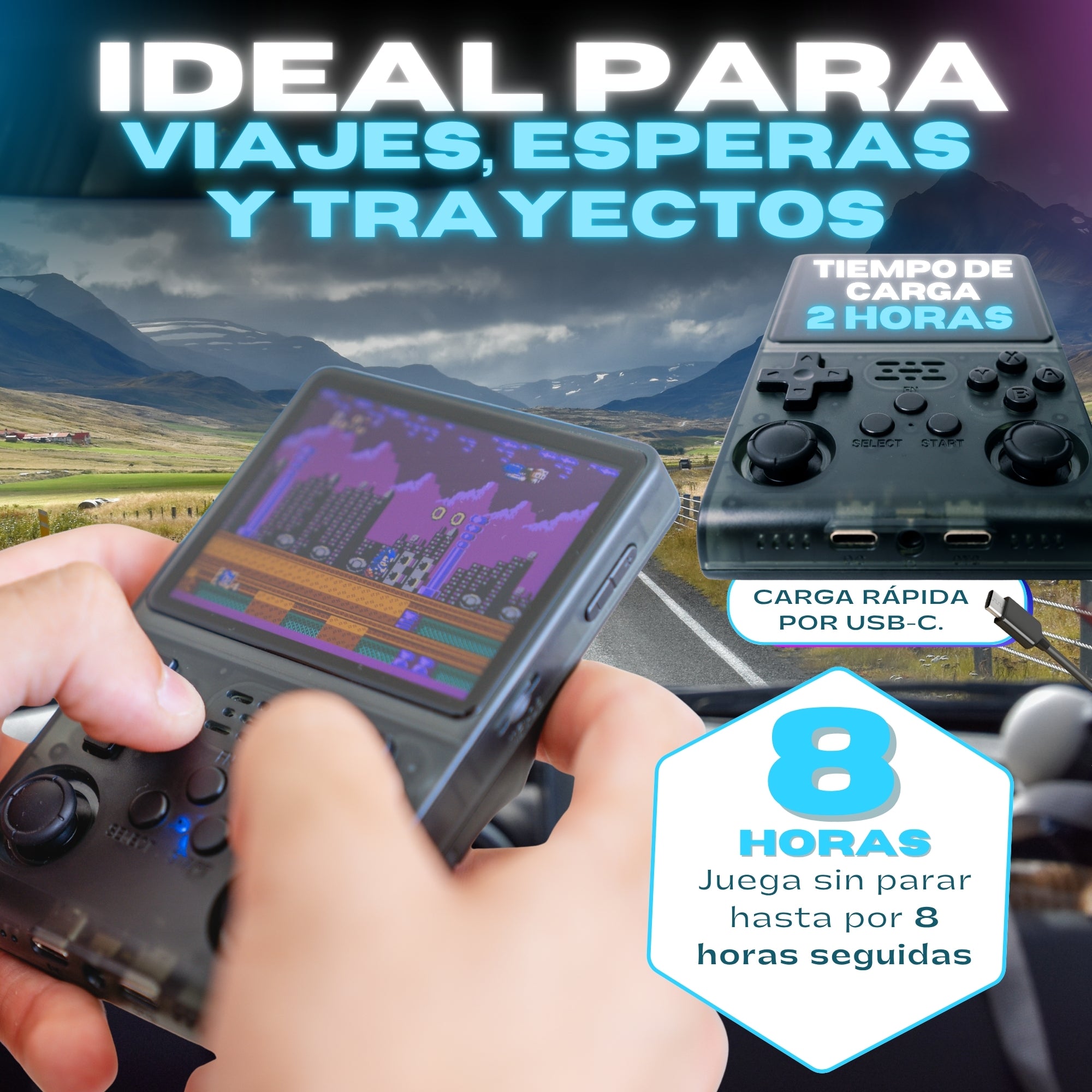 Consola Retro - R40S Pro™ 256g/30k juegos