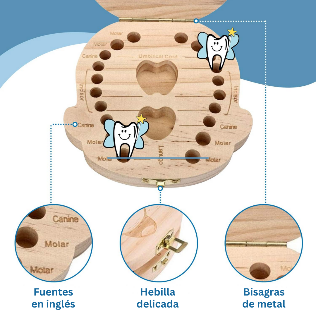 Caja Guardadientes para Niños