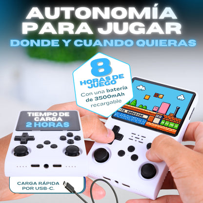 Consola Retro R36S – 20.000 Juegos (128GB)