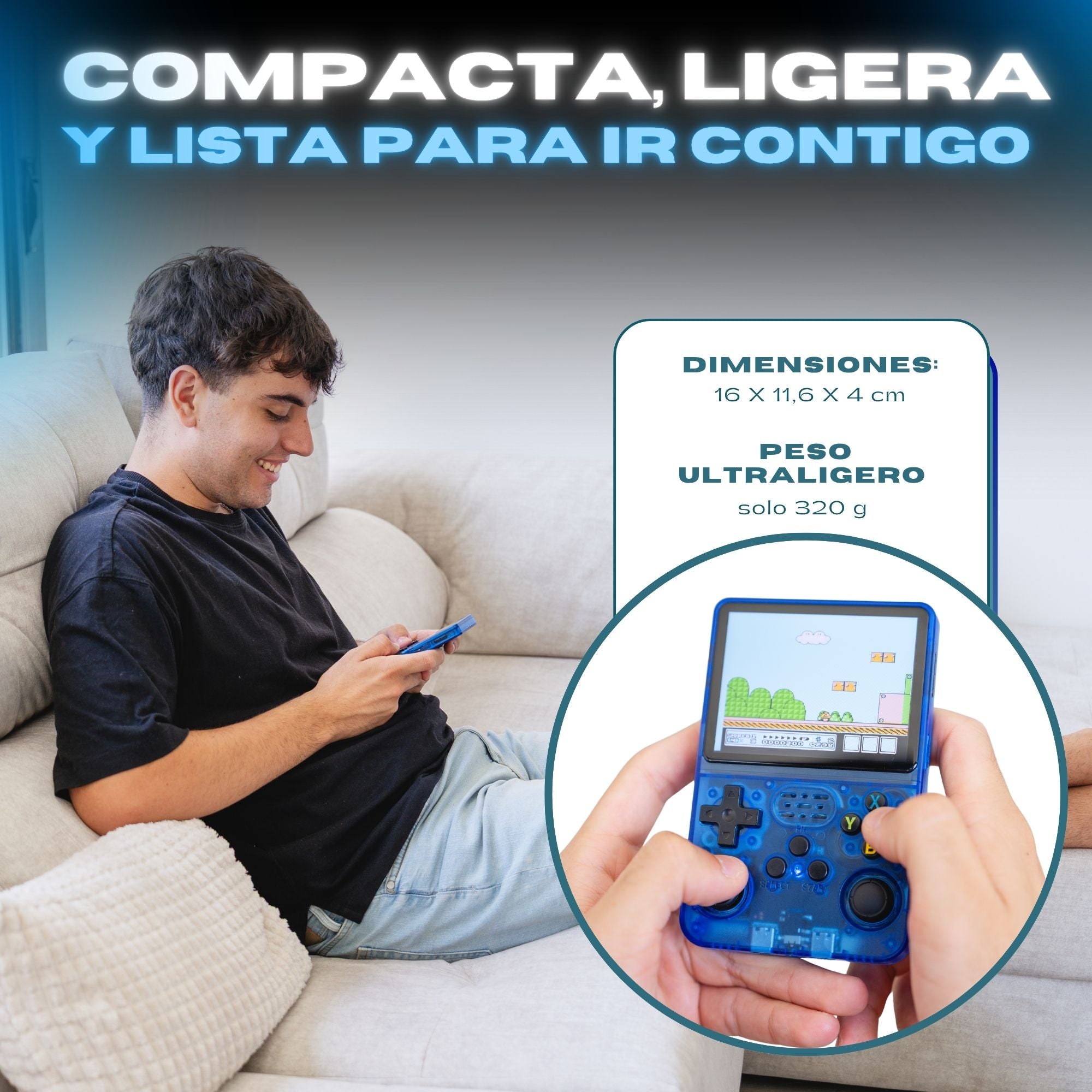 Consola Retro - R36S™ 128g/20k juegos