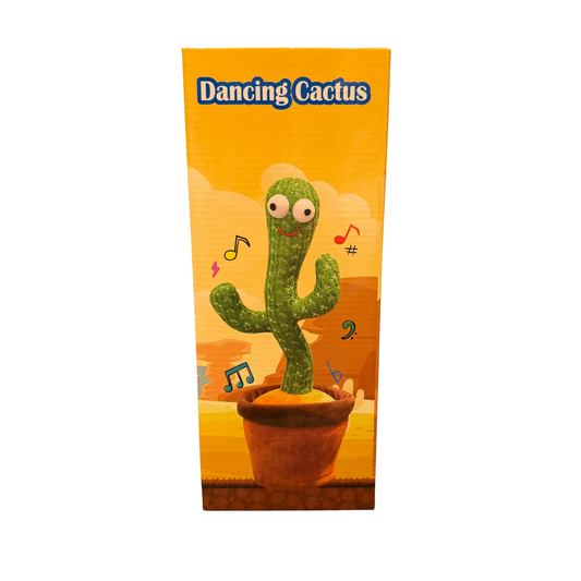 Cactus Bailarín con Música y Movimiento – Juguete Interactivo (F,G)
