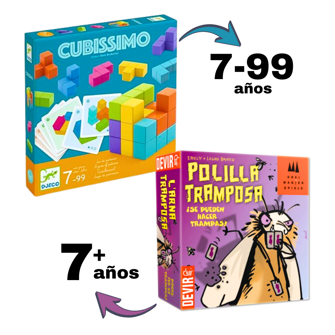 Pack Cubissimo + La Polilla Tramposa – Juegos Educativos y Divertidos ...