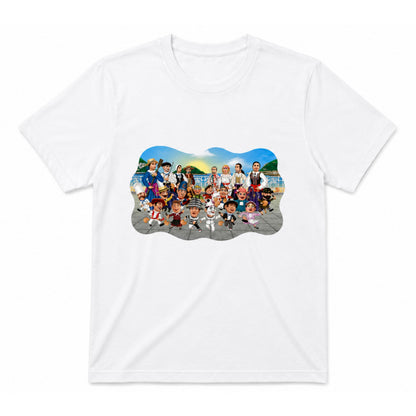 Pack Iruñeko Jaiak – Camiseta + Maskuria + Libro "Iruñeko Sanfermin Jaiak" (Euskera)