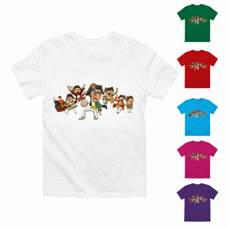 Camiseta infantil “Donostiako erraldoiak” – Gigantes de Donosti