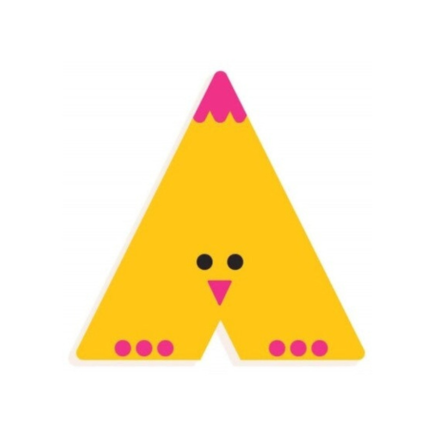 Letras de Madera Decorativas Infantiles Graphic – Abecedario A–Z