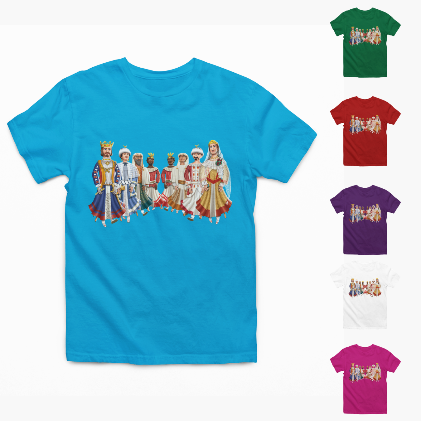 Camiseta infantil “Iruñeko Erraldoiak” – Gigantes de Pamplona