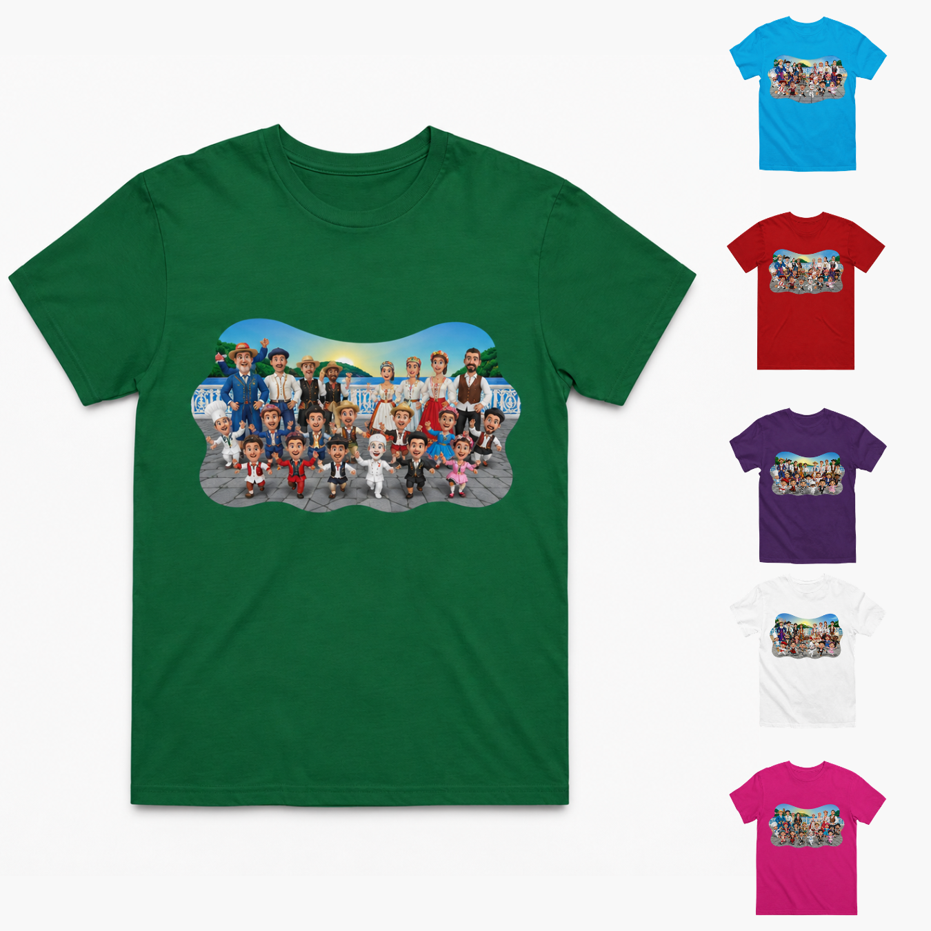 Camiseta infantil “Donostiako erraldoiak” – Gigantes de Donosti