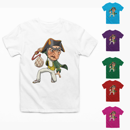 Camiseta Infantil de Caravinagre con Maskuria – Edición Gigantes y Cabezudos