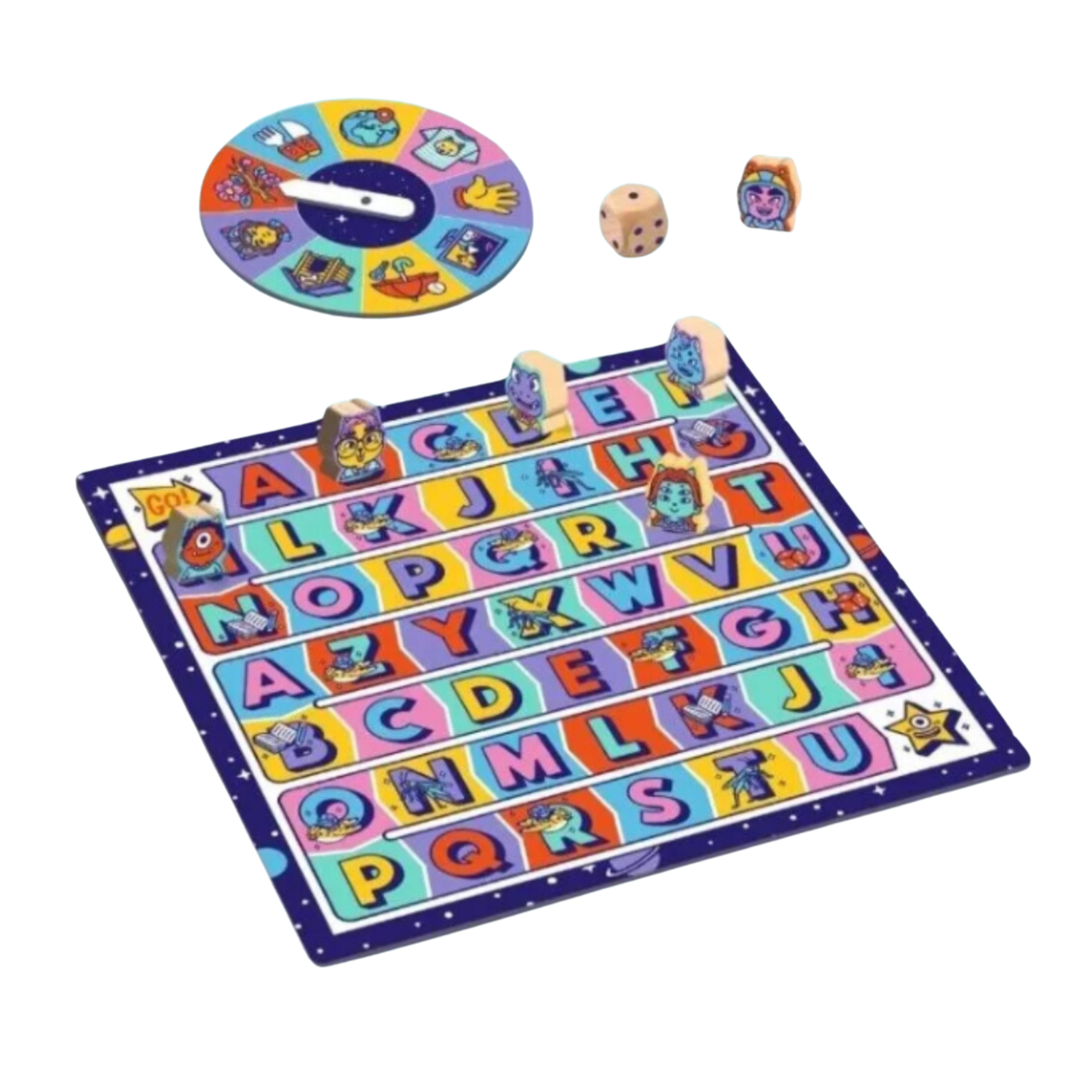 Juego Educativo ABC Rápido – Vocabulario y Letras para Niños