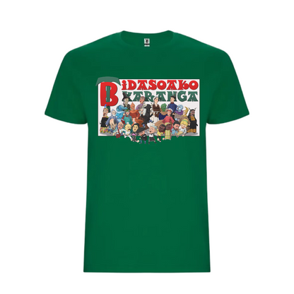Pack Bidasoako txarangarekin dantzan – Camiseta + Maskuria + Libro "Bidasoako txarangarekin dantzan" (Euskera)