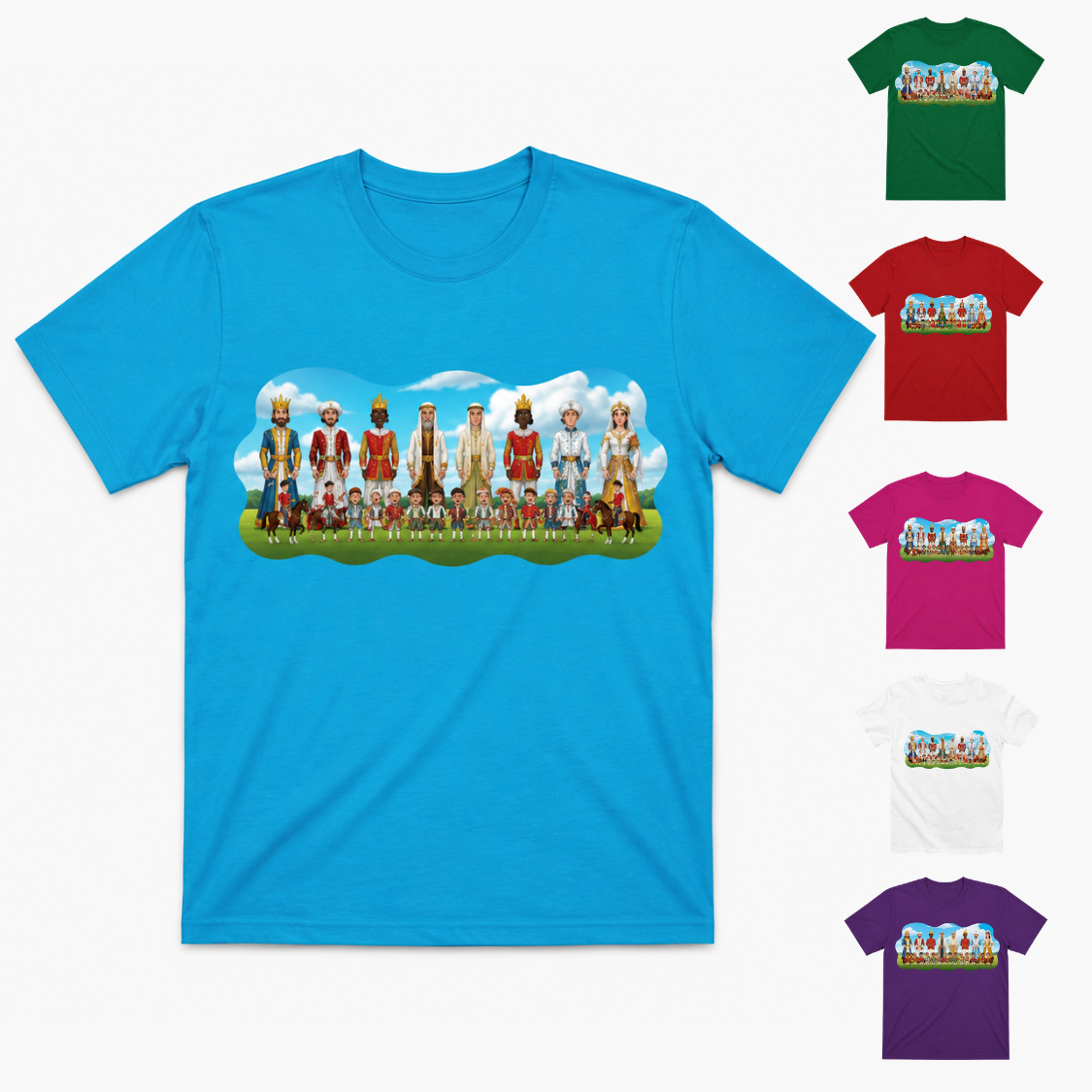 Camiseta infantil “Iruñeko Erraldoiak” – Gigantes de Pamplona