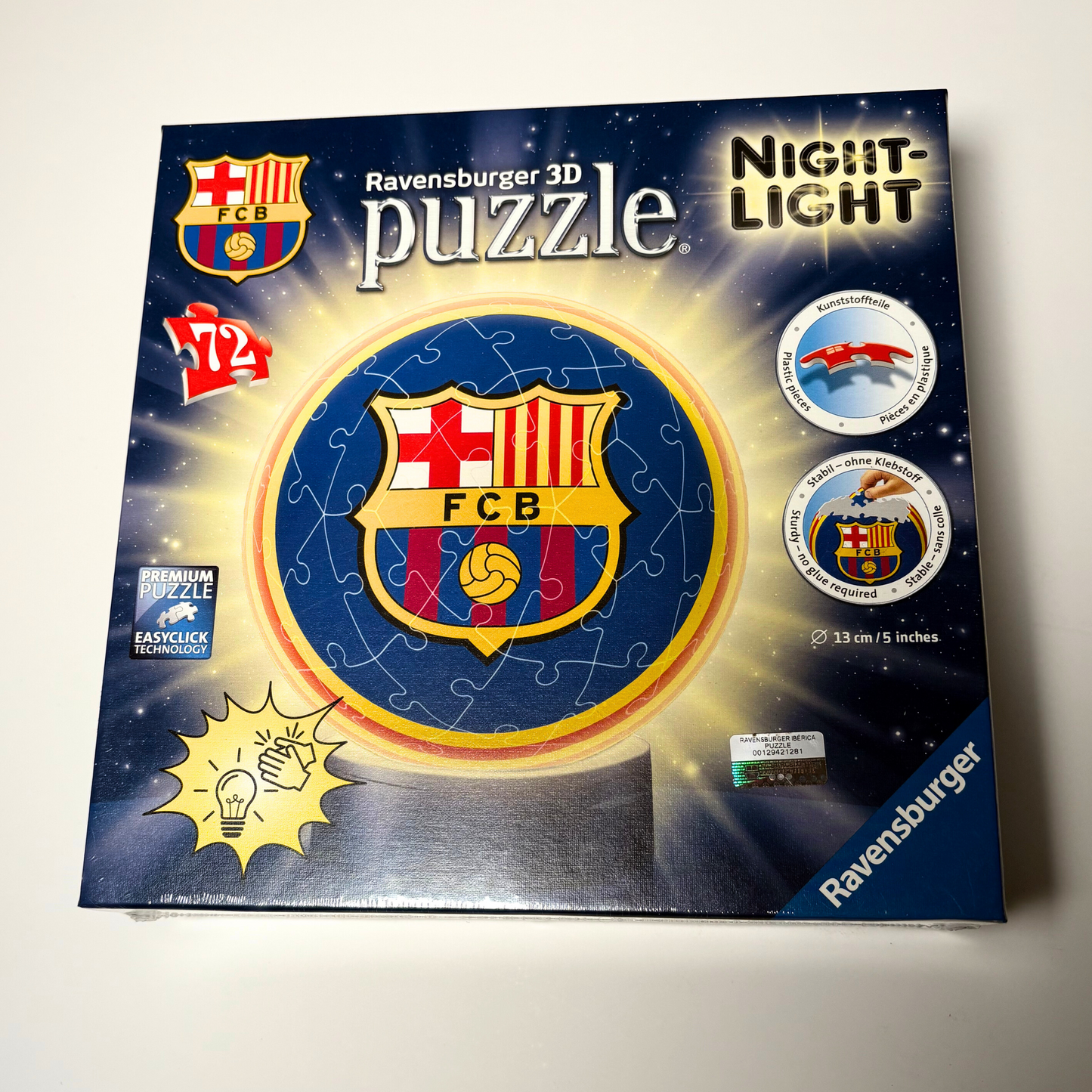 LIQUIDACIÓN | Puzzle - 3D Barça con Led