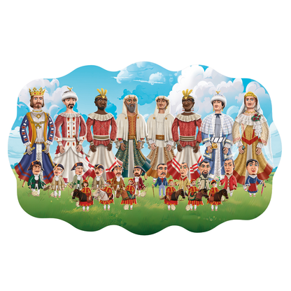 Pack Donostiako Erraldoiekin Oporretan – Camiseta + Maskuria + Libro "Donostiako Erraldoiekin Oporretan" (Euskera)