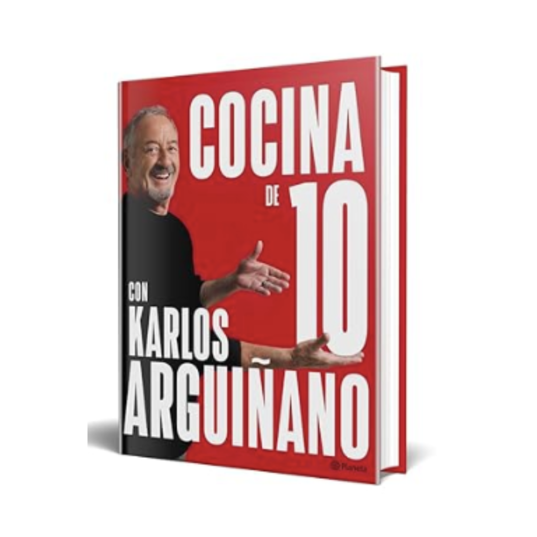 "10 lagunentzako sukaldaritza Karlos Arguiñanorekin (Planeta Cocina)" liburua