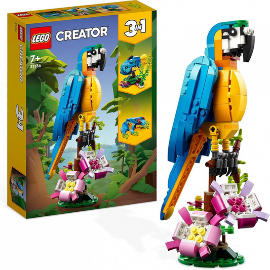 Lego - Creator Loro Exótico 3x1