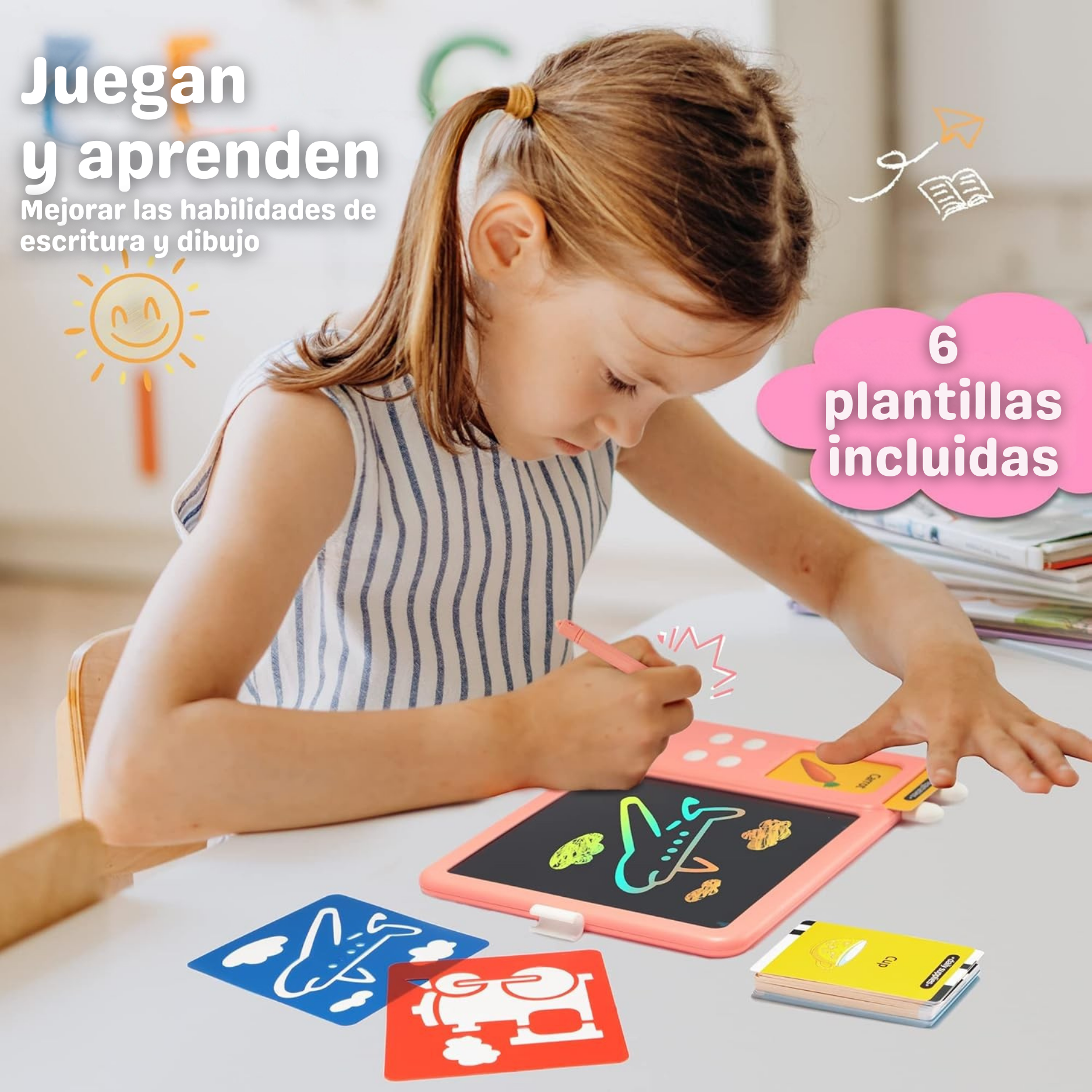 Tablet educativa infantil Interactiva y bilingüe