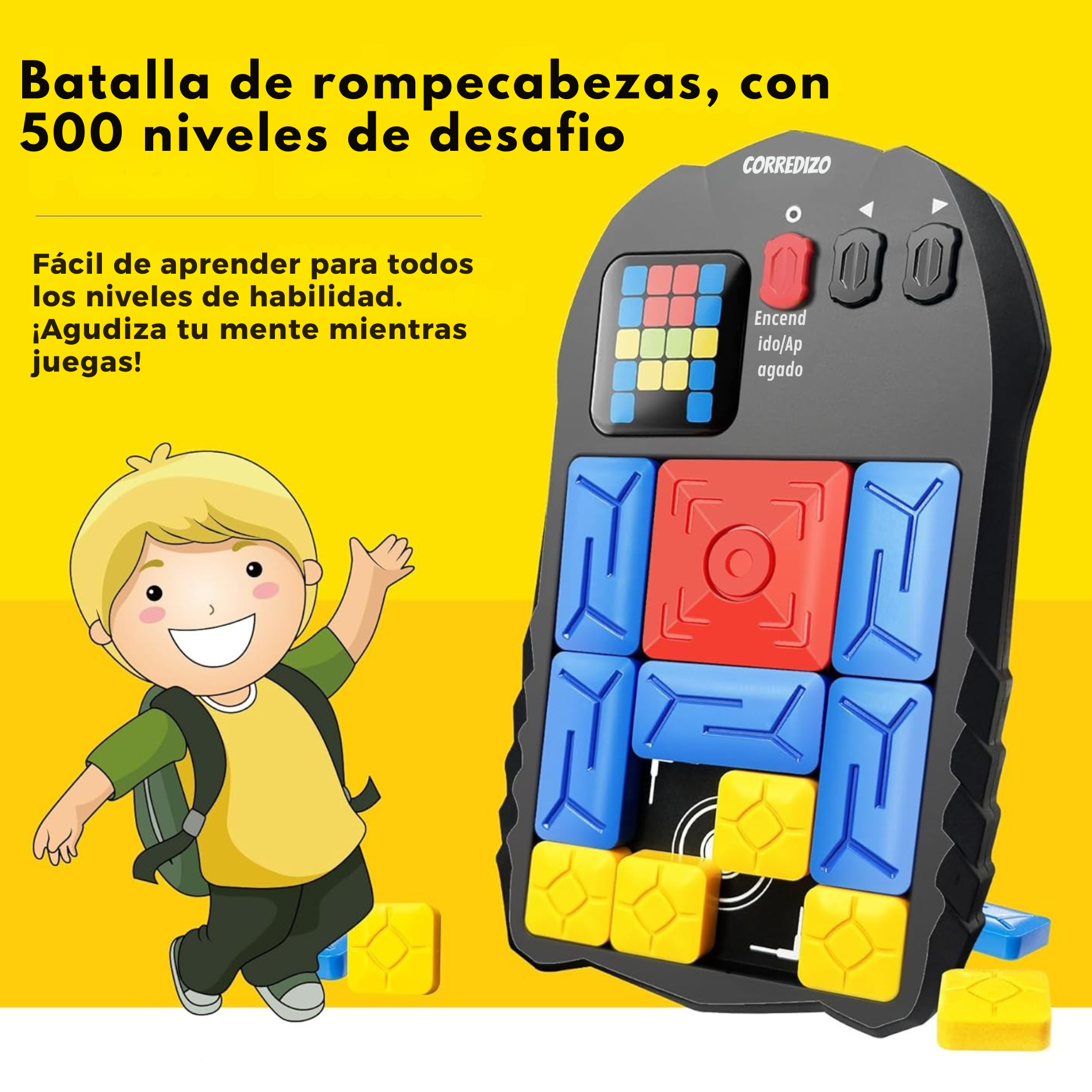 Rompecabezas deslizante de ingenio | Más de 500 niveles