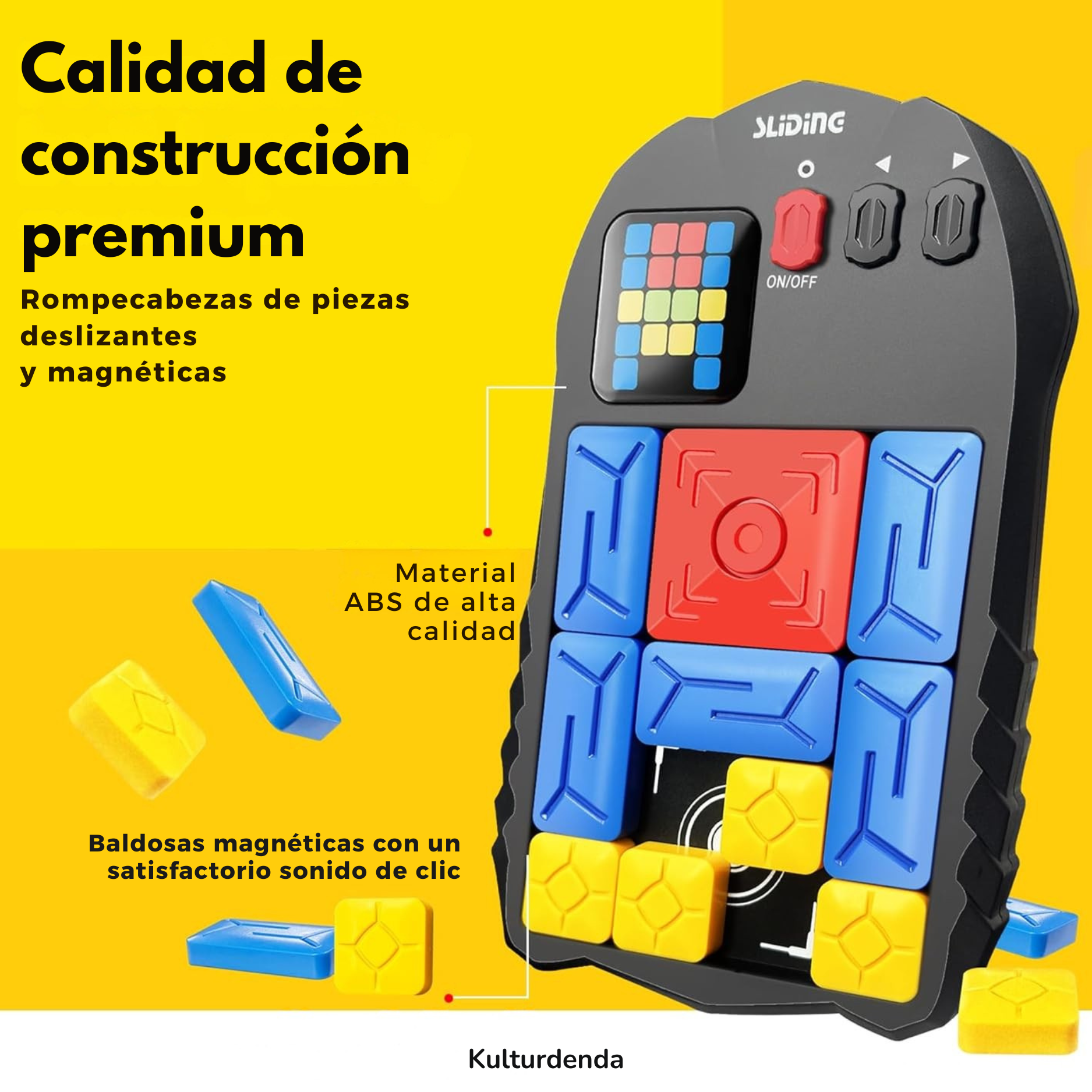 Rompecabezas deslizante de ingenio | Más de 500 niveles