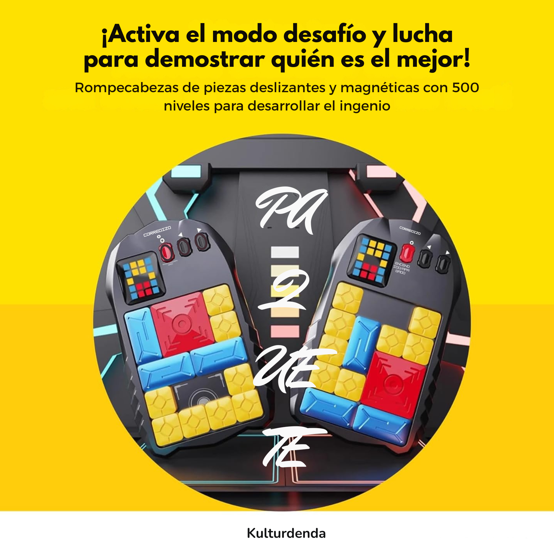 Rompecabezas deslizante de ingenio | Más de 500 niveles