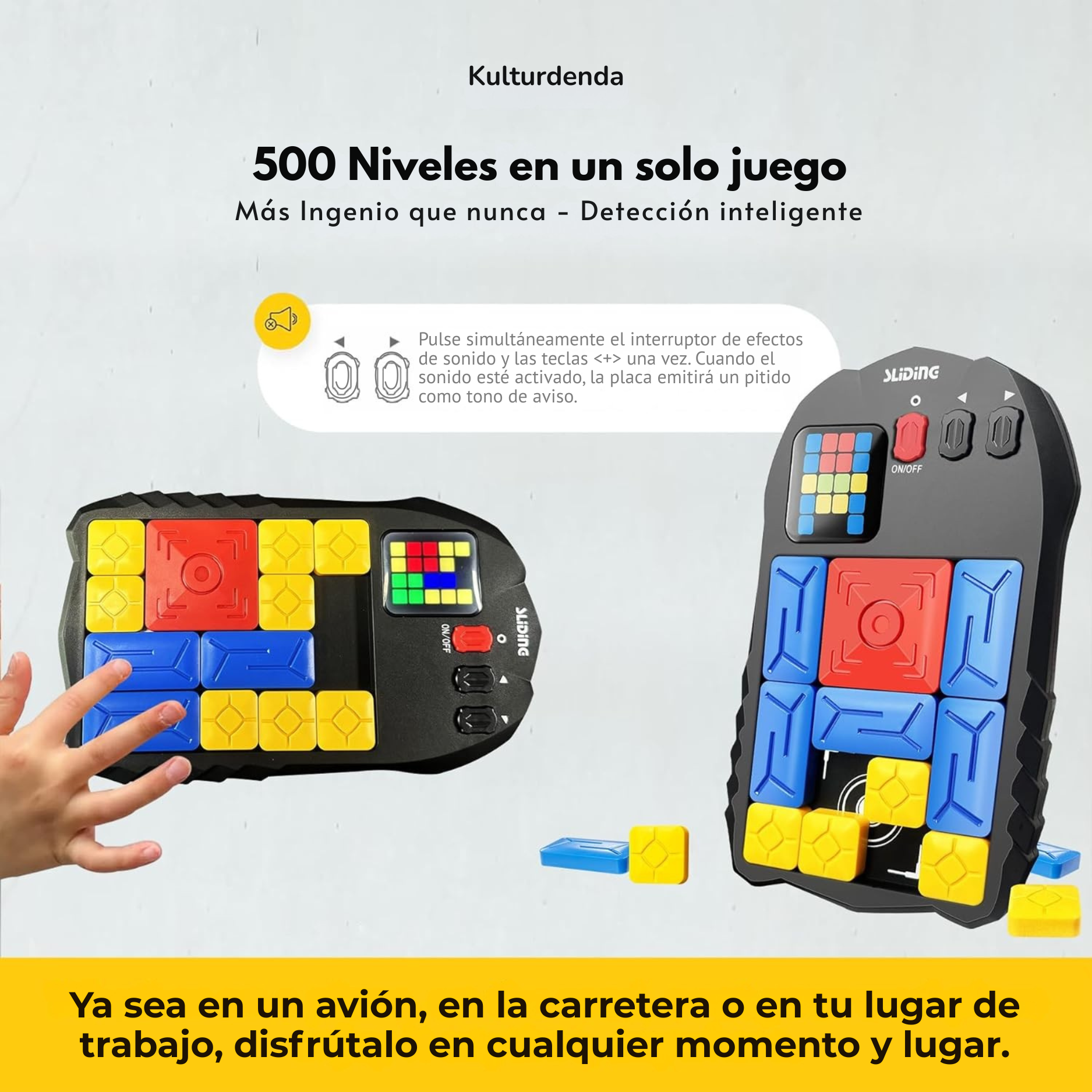 Rompecabezas deslizante de ingenio | Más de 500 niveles