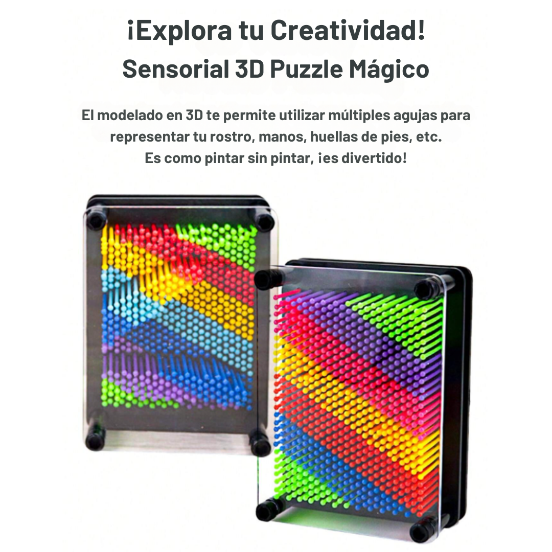 Juego - Sensorial 3D Puzzle Mágico