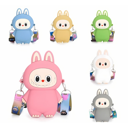 Labubu Mochila de Silicona