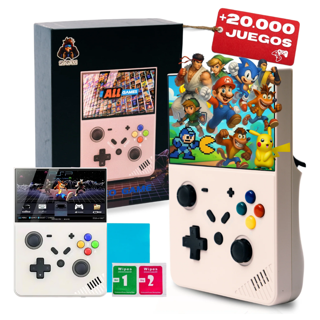 Consola retro M18 R43Pro con 64GB y más de 20.000 juegos – Kulturdenda