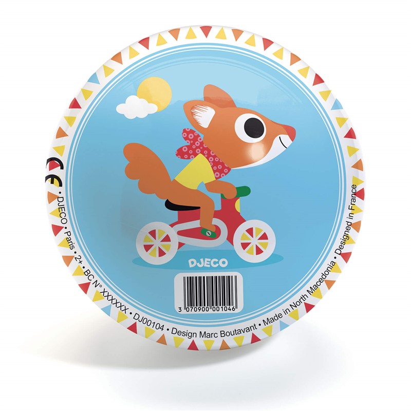Pelota Cute race Ø 12 cm – Pelota infantil ilustrada – Kulturdenda