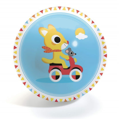 Pelota Cute race Ø 12 cm – Pelota infantil ilustrada – Kulturdenda