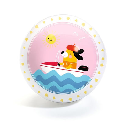 Pelota Love boat Ø 12 cm – Pelota infantil ilustrada – Kulturdenda