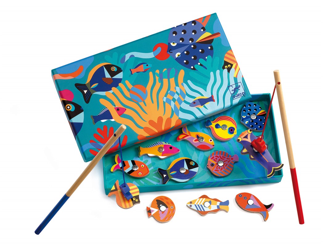 Pesca Graphic – Juego de pesca magnético infantil – Kulturdenda