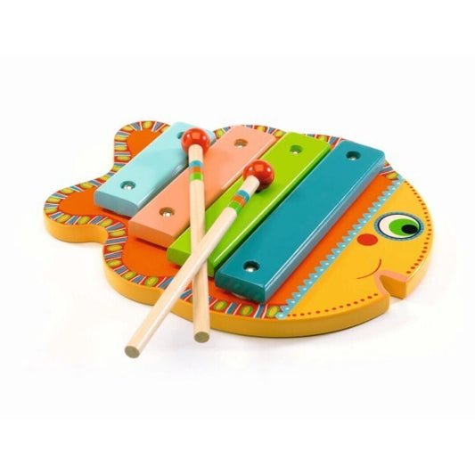 Animambo – Xilófono infantil de madera con forma de pez