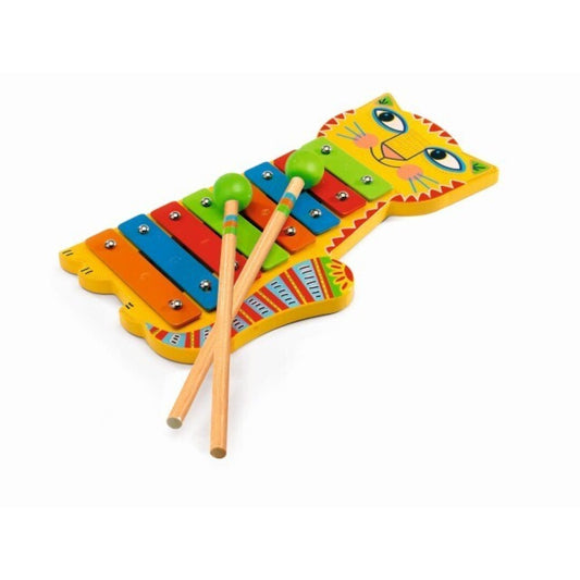 Animambo – Metalófono infantil de madera con baquetas
