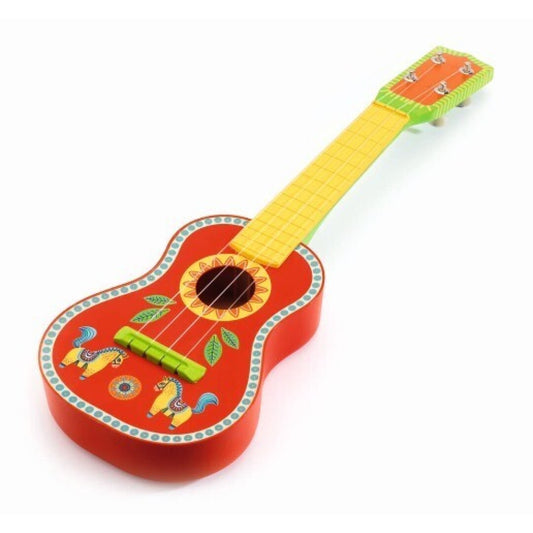 Animambo – Guitarra infantil de 4 cuerdas tipo ukelele