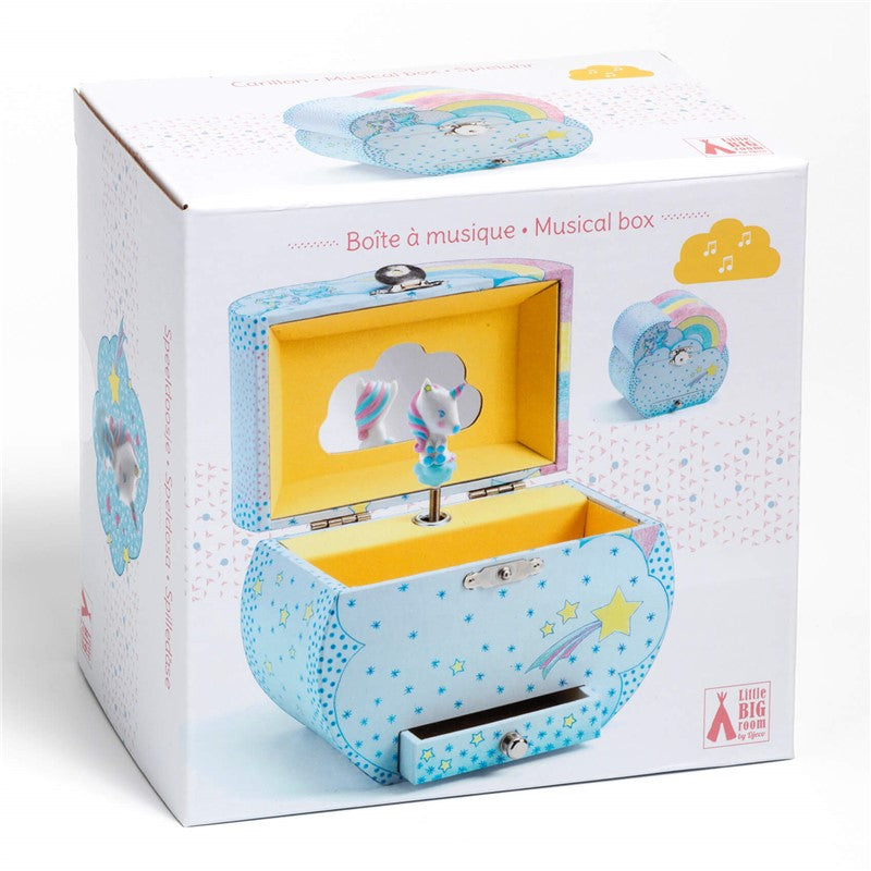Caja de música Sueños de unicornio – Joyero musical infantil – Kulturdenda