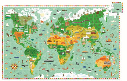 Puzzle de observación Los monumentos del mundo – Puzzle infantil – Kulturdenda
