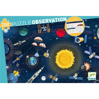 Puzzle de observación El espacio – Puzzle infantil – Kulturdenda