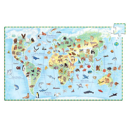 Puzzle de observación Los animales del mundo – Puzzle infantil – Kulturdenda
