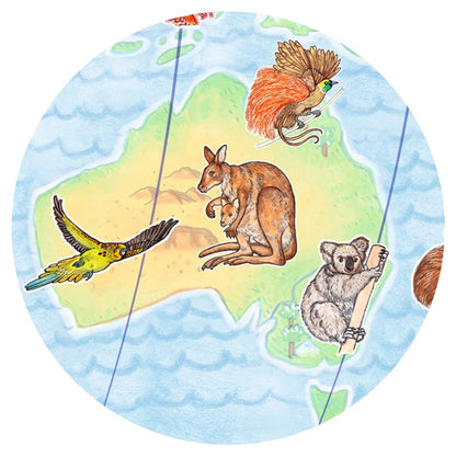 Puzzle de observación Los animales del mundo – Puzzle infantil – Kulturdenda