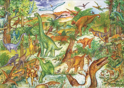 Puzzle de observación Dinosaurios – Puzzle infantil – Kulturdenda