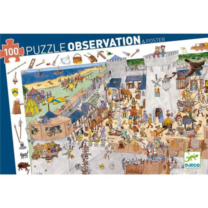 Puzzle de observación Castillo – Puzzle infantil – Kulturdenda