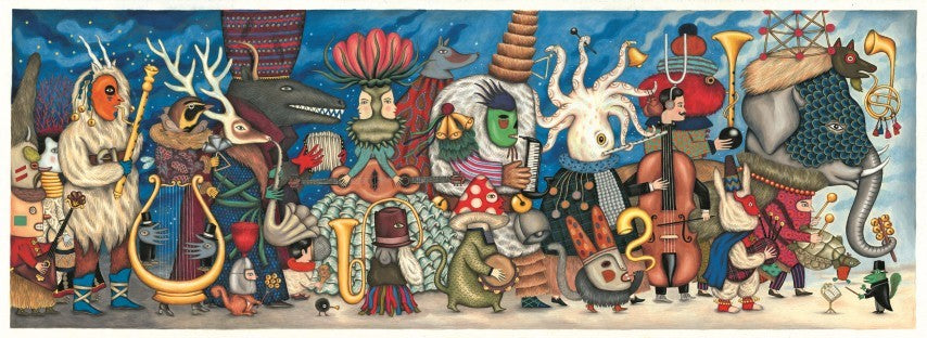 Puzzle Galería Orquesta fantasía – Puzzle artístico – Kulturdenda