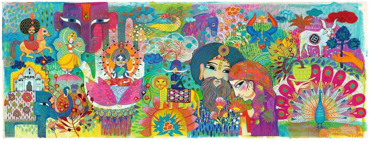 Puzzle Galería India mágica – Puzzle artístico – Kulturdenda