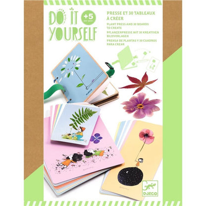 DIY Prensa Naturaleza Inspiradora – Kit Creativo para Prensar Flores y Hojas