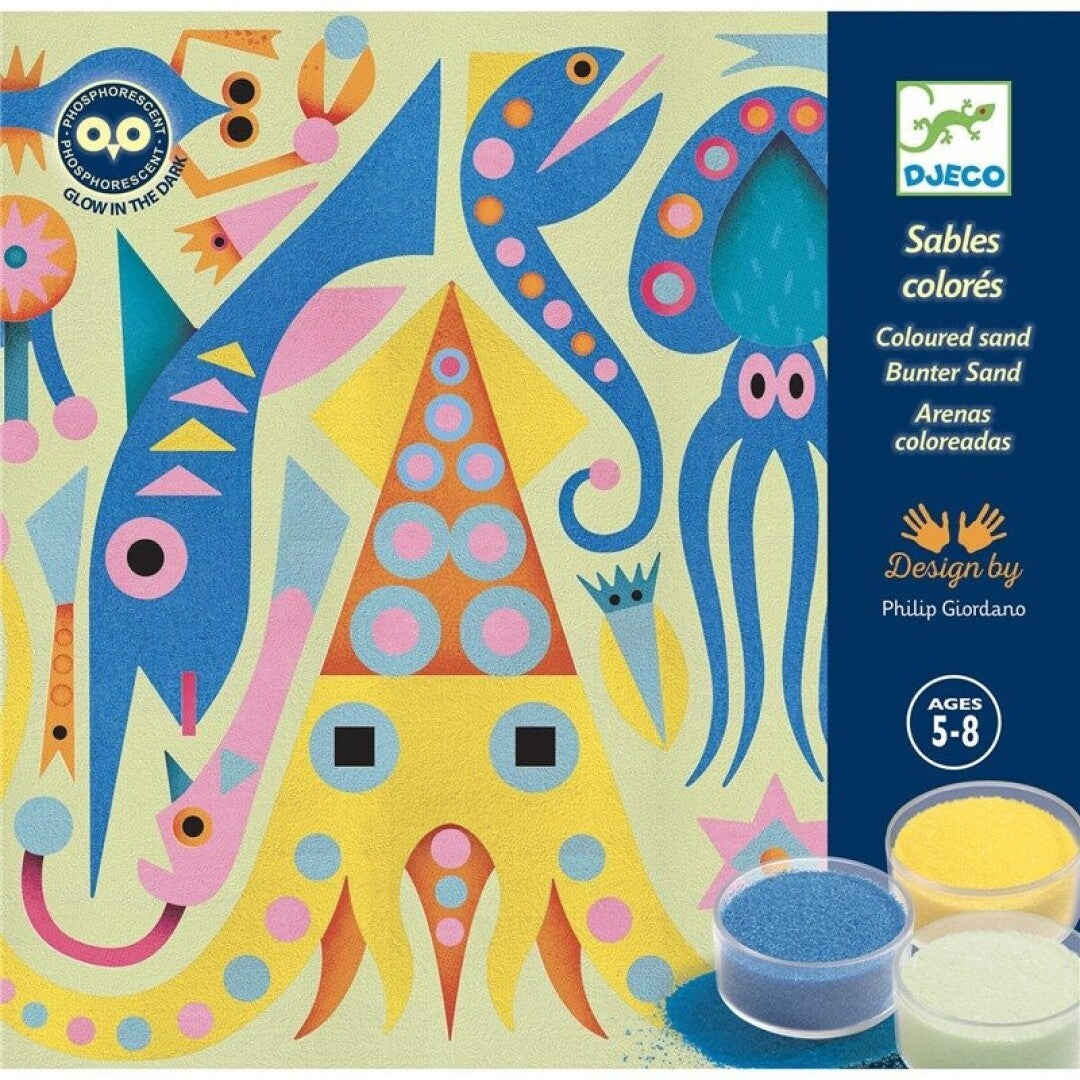 Arenas Luces de mar – Kit de arena fosforescente – Kulturdenda