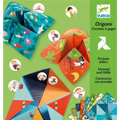 Papiroflexia Origami Salero – Juego clásico infantil