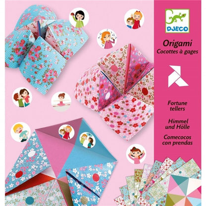 Papiroflexia Origami Salero Flores – Juego creativo infantil