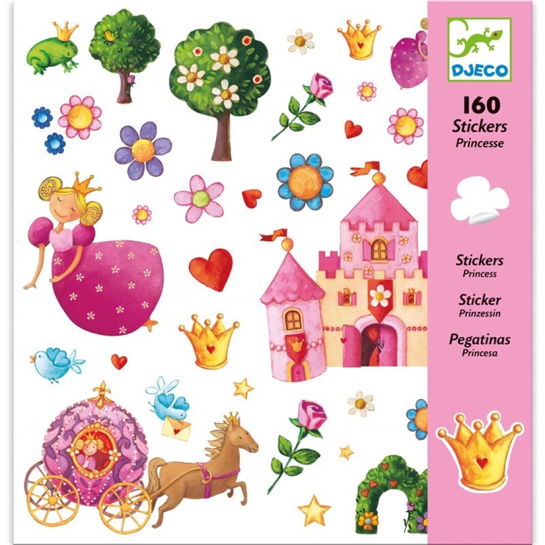 Pegatinas Princesa Marguerite – Pegatinas infantiles – Kulturdenda