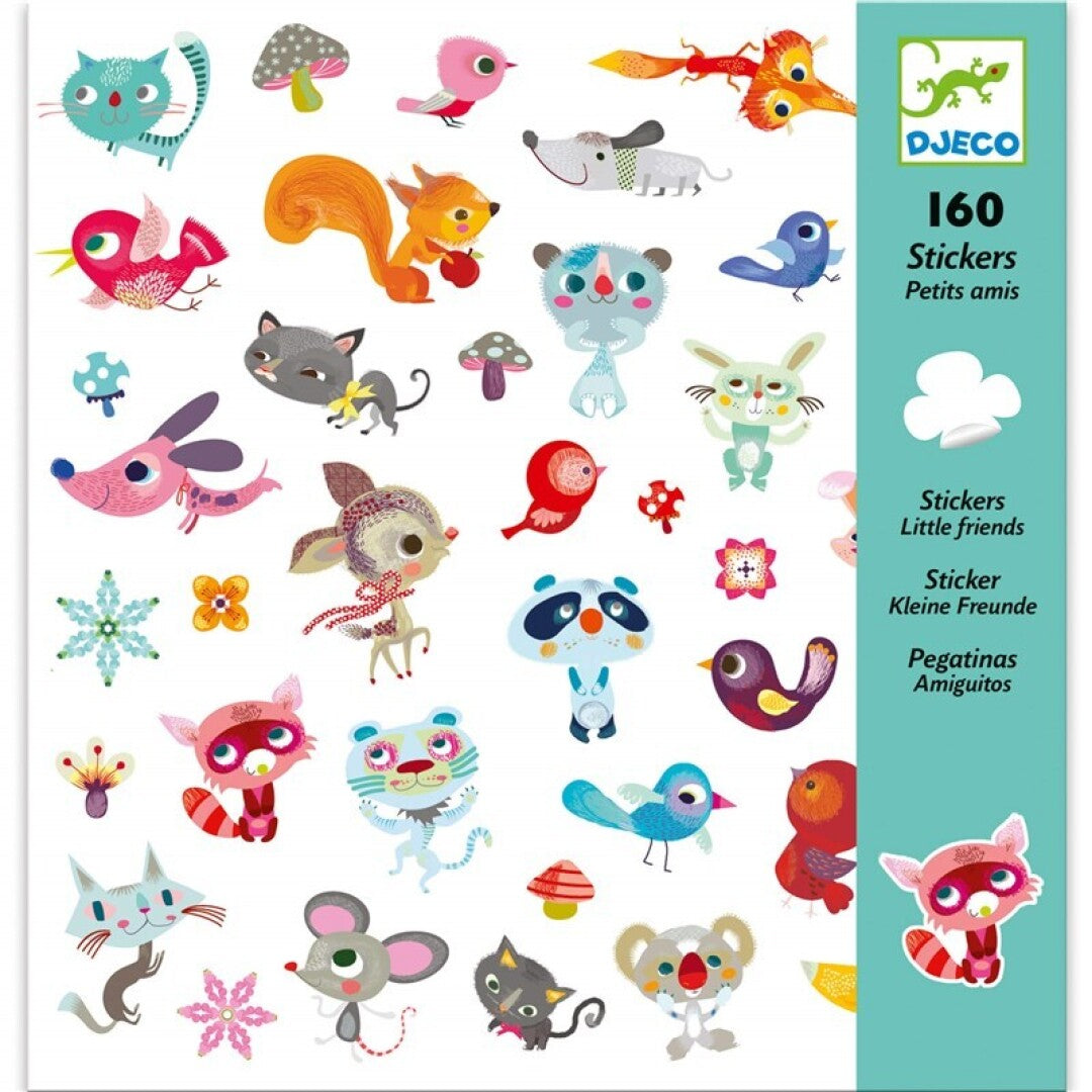 Pegatinas Pequeños amigos – Pegatinas infantiles – Kulturdenda